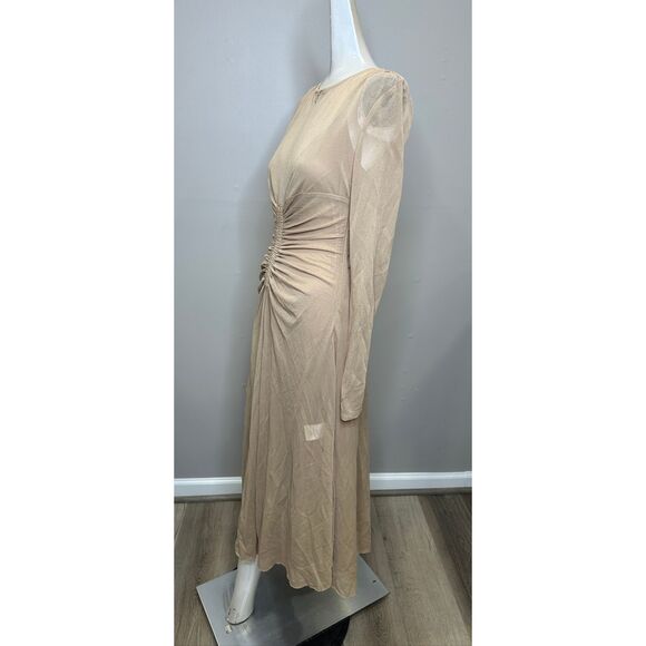 Proenza Schouler Kerstin Ruched Crepe Jersey Midi-Dress US 0 $1590 - Picture 7 of 11